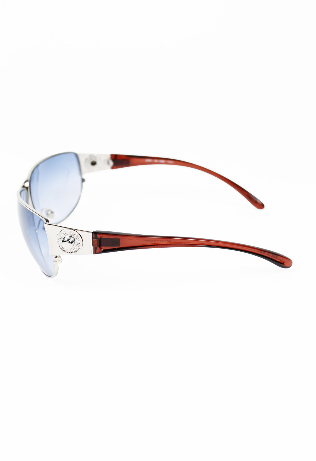 JEAN PAUL GAULTIER SS 2002 PINK DETACHABLE SHIELD SUNGLASSES