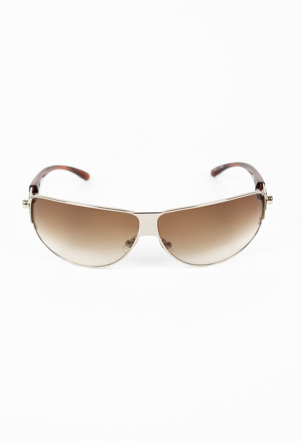 JEAN PAUL GAULTIER SS 2002 YELLOW DETACHABLE SHIELD SUNGLASSES