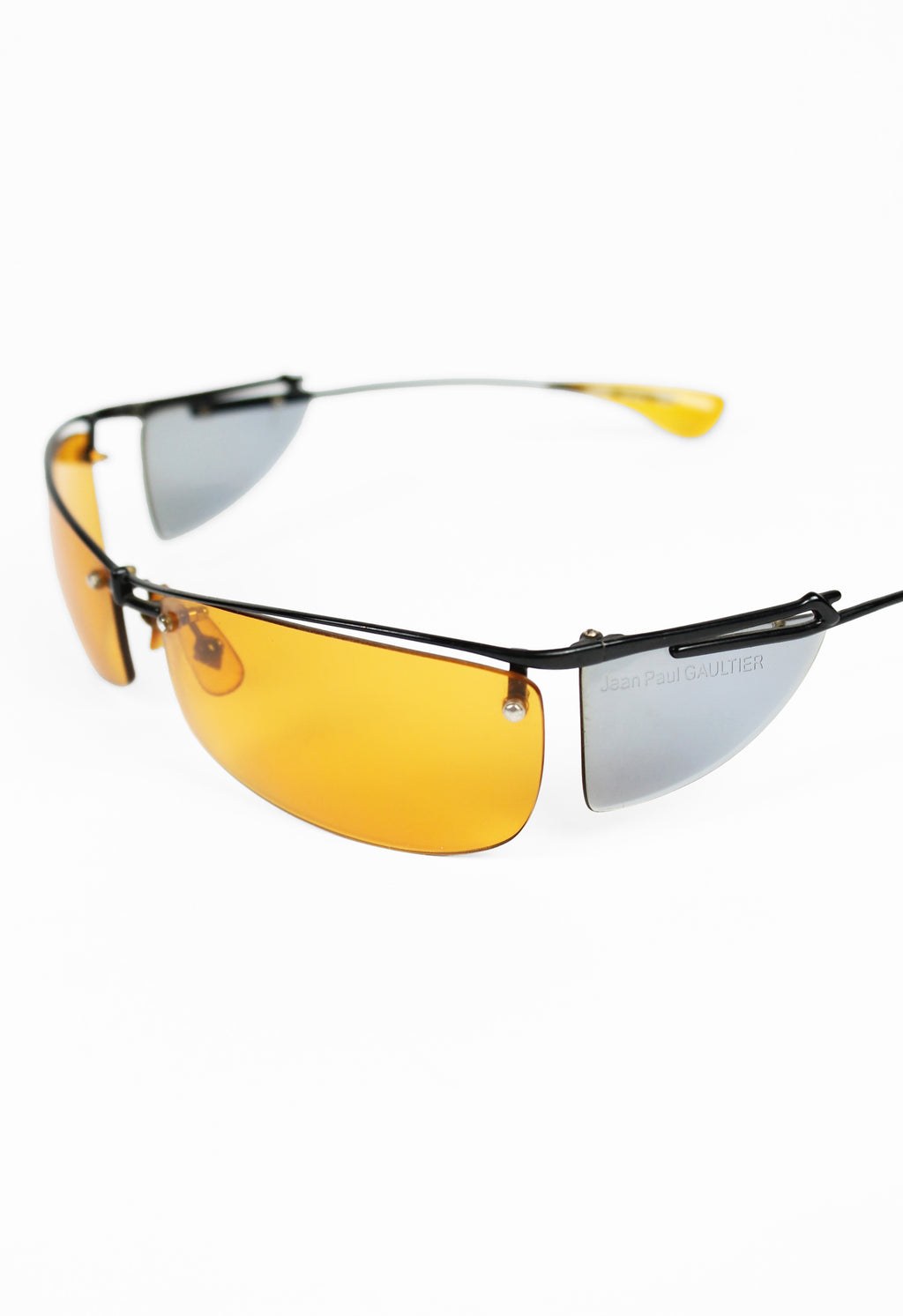 JEAN PAUL GAULTIER SS 2003 DOUBLE LENS SUNGLASSES