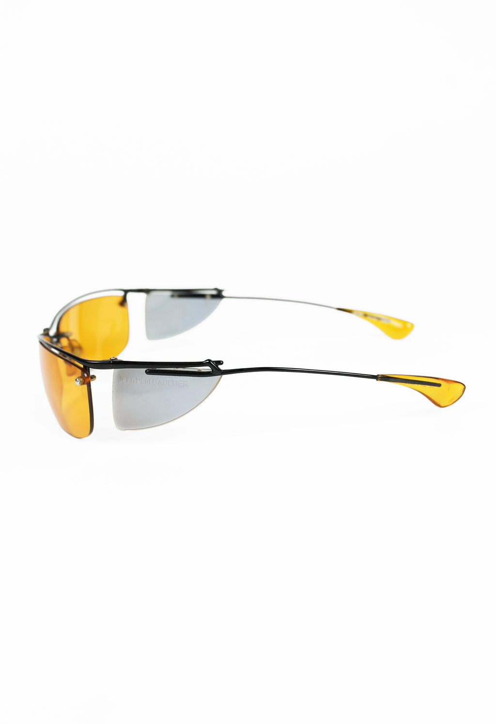 JEAN PAUL GAULTIER SS 2003 DOUBLE LENS SUNGLASSES