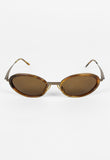 JIL SANDER 1990'S GLITTER TORTOISESHELL SUNGLASSES