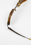 JIL SANDER 1990'S GLITTER TORTOISESHELL SUNGLASSES