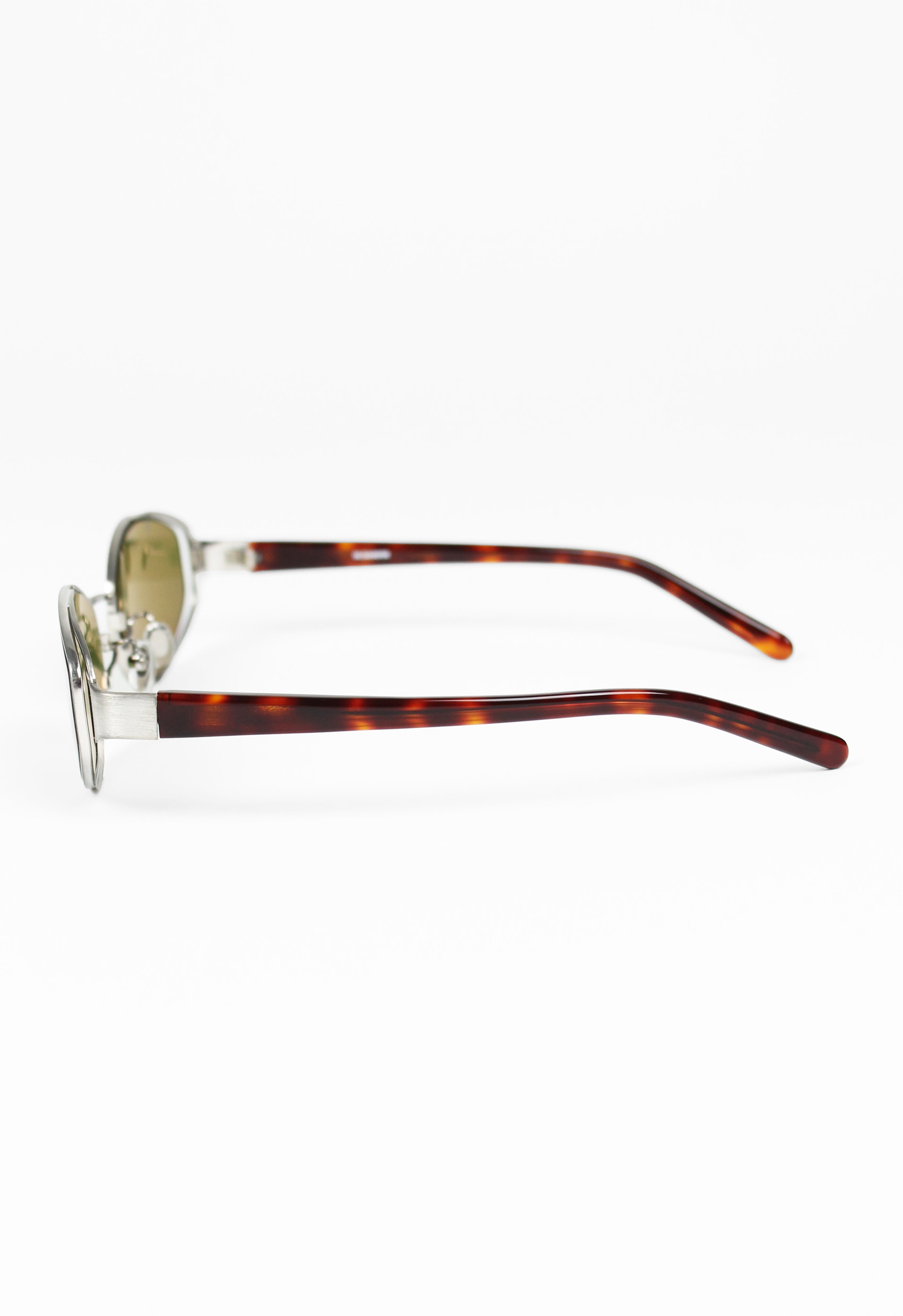 JIL SANDER 1990'S STACKED LENS TORTOISESHELL SUNGLASSES