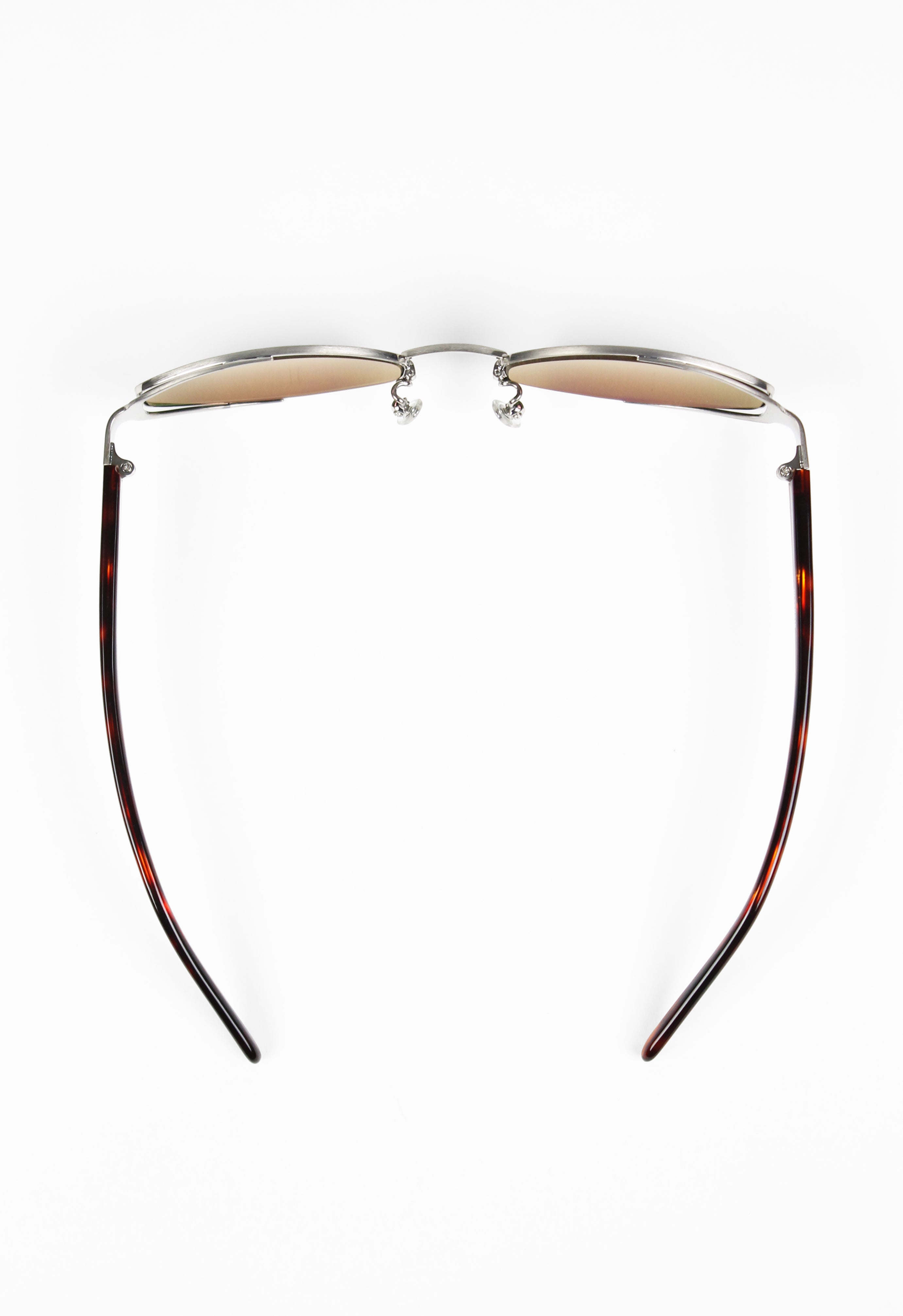 JIL SANDER 1990'S STACKED LENS TORTOISESHELL SUNGLASSES