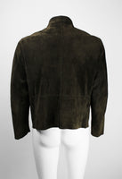 JIL SANDER 2003 SUEDE BIKER JACKET