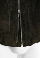 JIL SANDER 2003 SUEDE BIKER JACKET