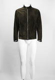 JIL SANDER 2003 SUEDE BIKER JACKET