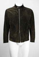 JIL SANDER 2003 SUEDE BIKER JACKET