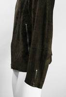 JIL SANDER 2003 SUEDE BIKER JACKET