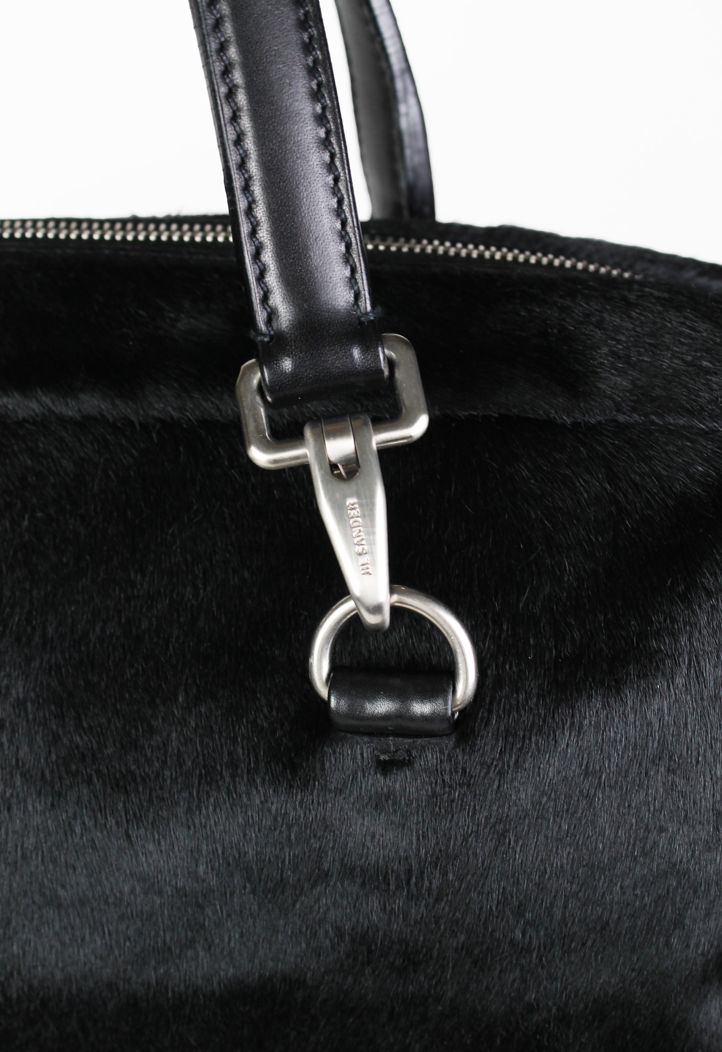 JIL SANDER FW 2003 CALF HAIR BAG