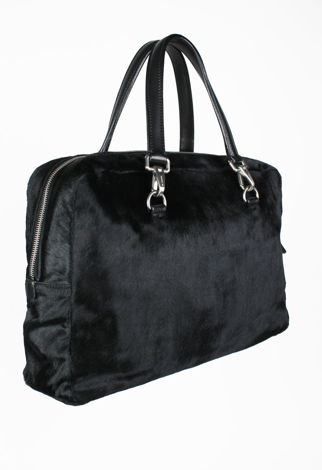 JIL SANDER FW 2003 CALF HAIR BAG