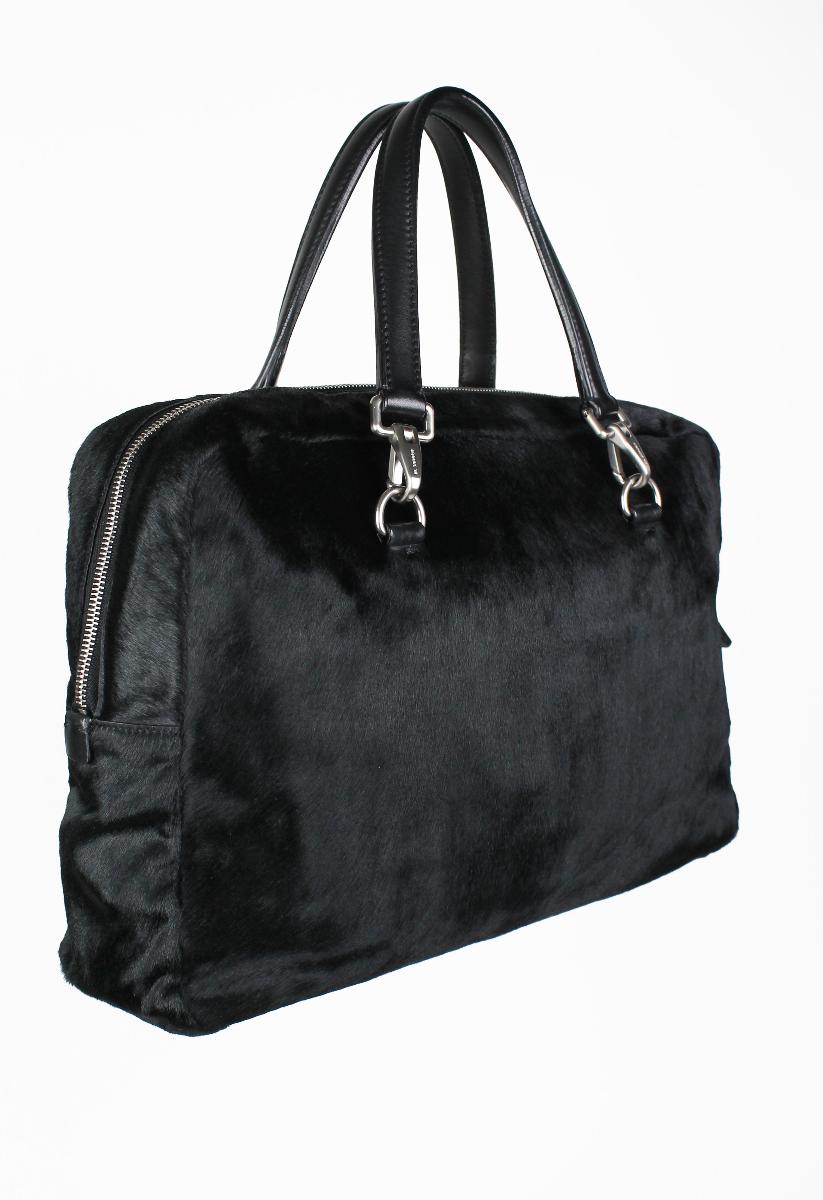 JIL SANDER FW 2003 CALF HAIR BAG