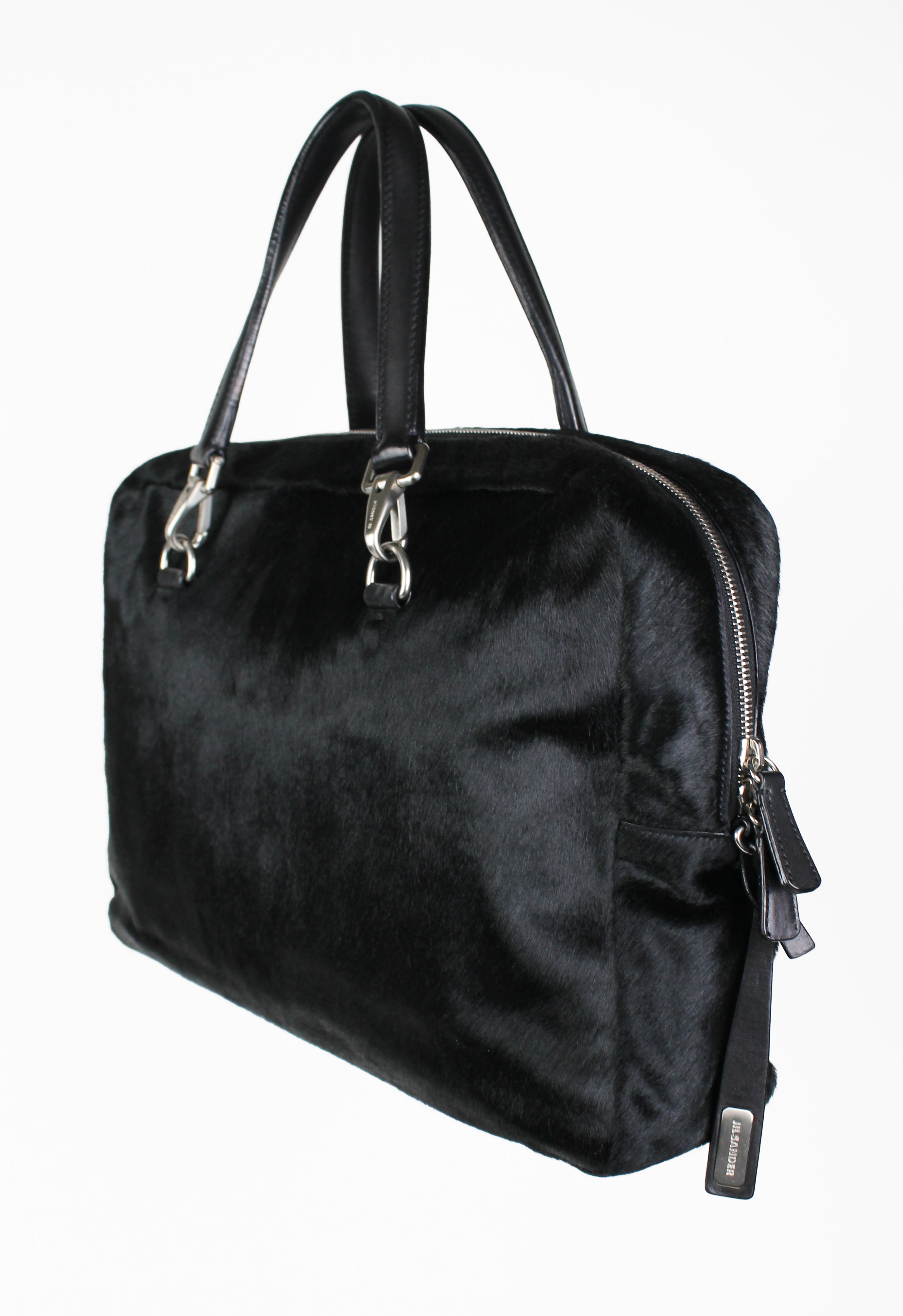 JIL SANDER FW 2003 CALF HAIR BAG