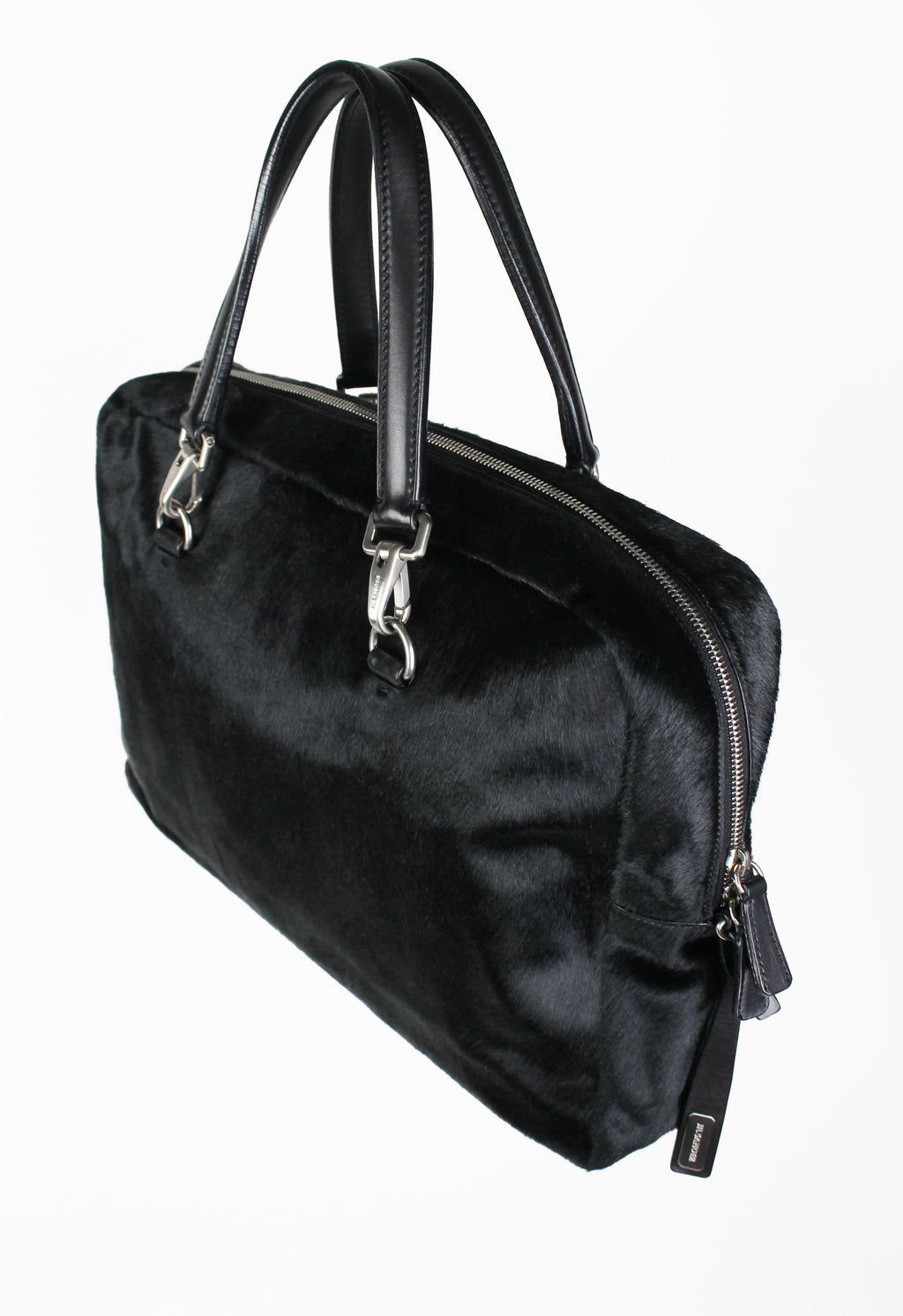 JIL SANDER FW 2003 CALF HAIR BAG