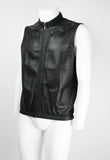 JIL SANDER SS 2000 PERFORATED LEATHER VEST