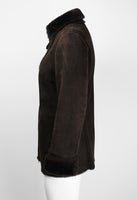 JIL SANDER SHEARLING BUCKLE JACKET