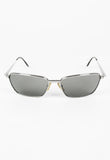 JIL SANDER 1990'S SILVER REVERSE SUNGLASSES