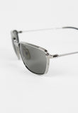 JIL SANDER 1990'S SILVER REVERSE SUNGLASSES