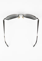 JIL SANDER 1990'S SILVER REVERSE SUNGLASSES