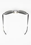 JIL SANDER 1990'S SILVER REVERSE SUNGLASSES