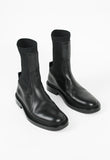 JIL SANDER RIBBED SOCK CHELSEA BOOTS