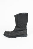 JIL SANDER WAXED BIKER BOOTS