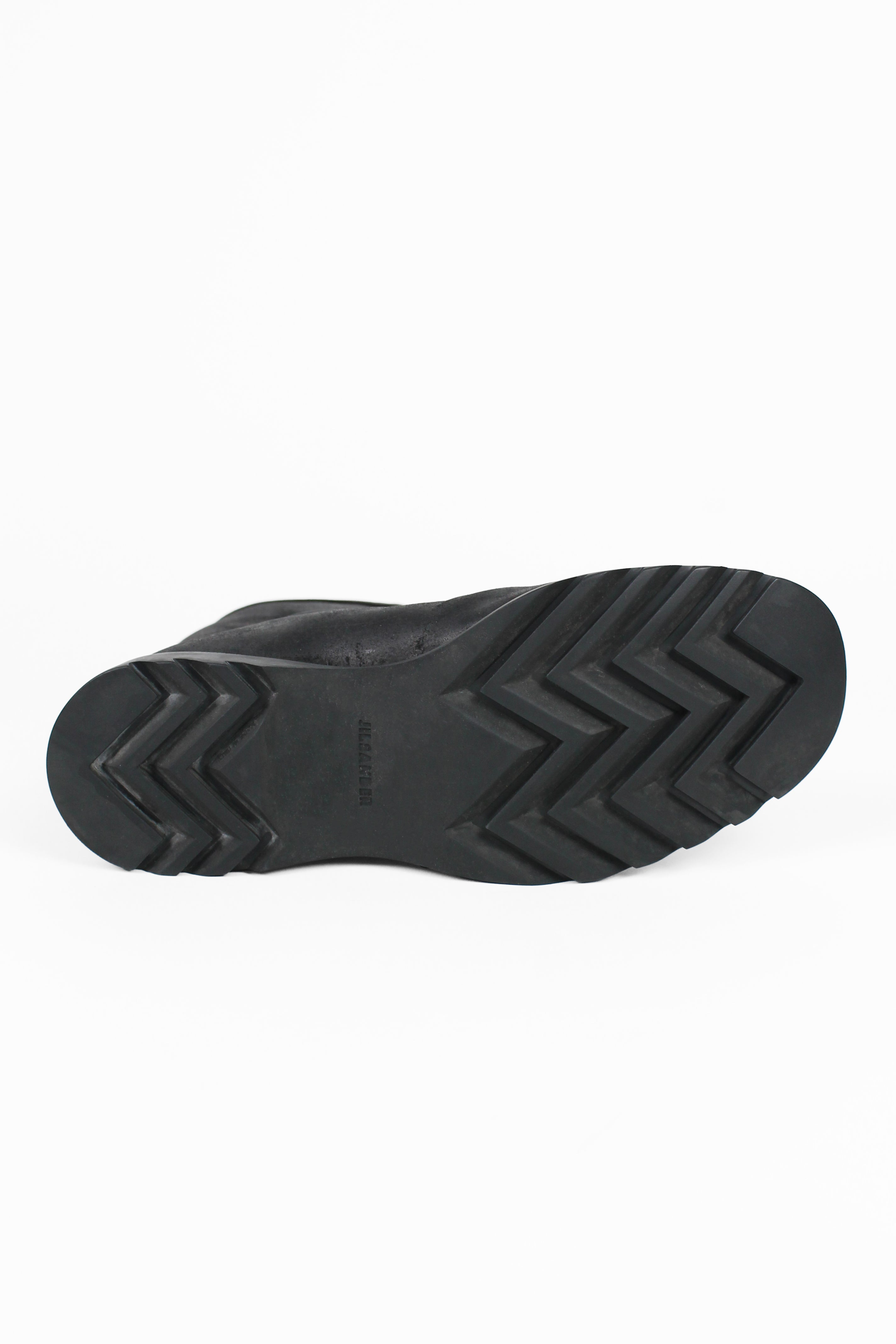 JIL SANDER WAXED BIKER BOOTS