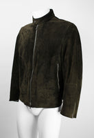 JIL SANDER 2003 SUEDE BIKER JACKET