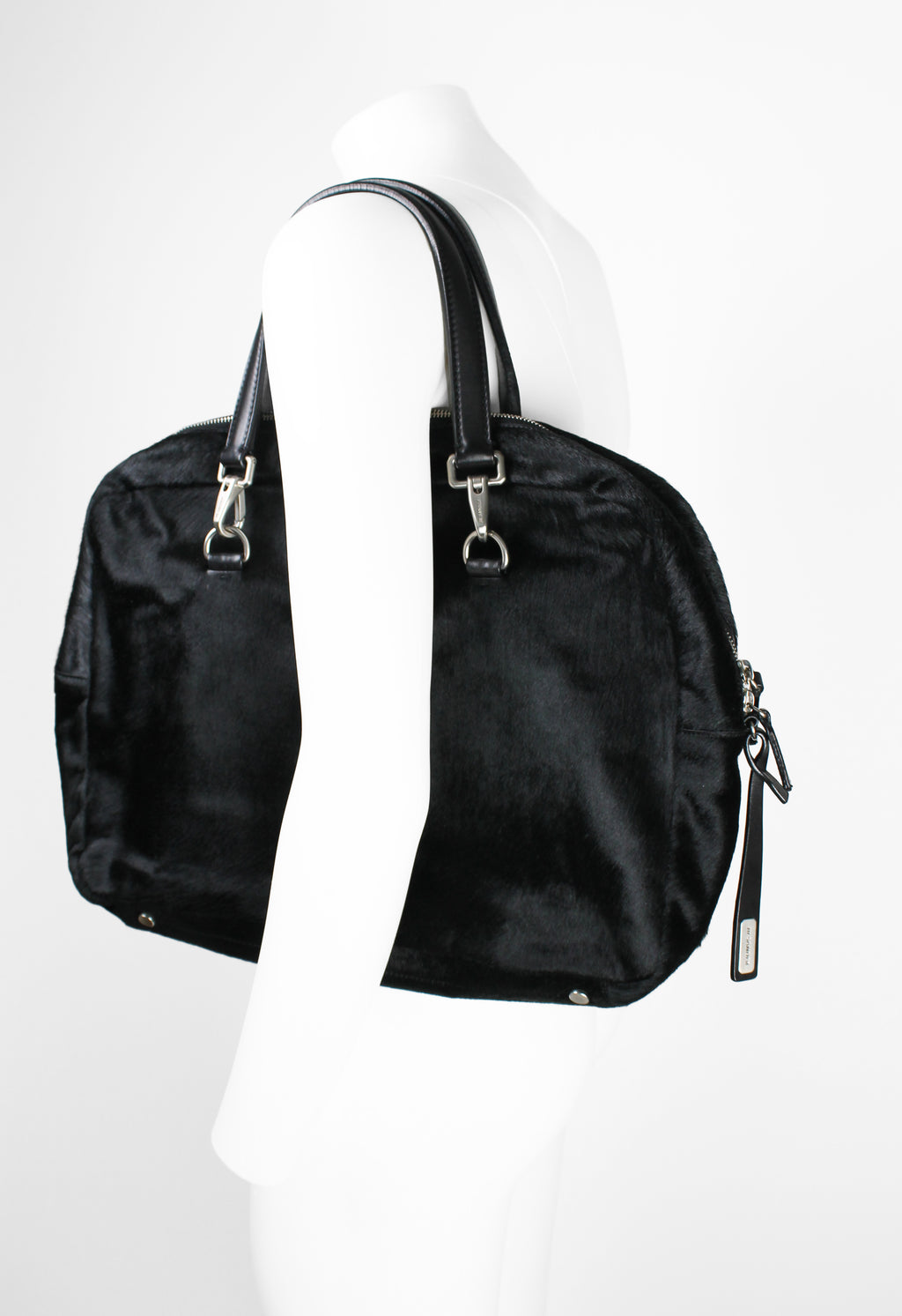 JIL SANDER FW 2003 CALF HAIR BAG