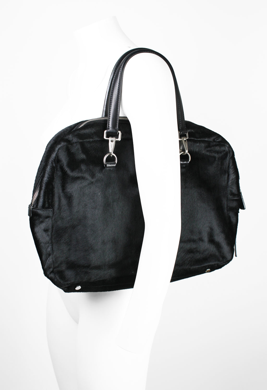 JIL SANDER FW 2003 CALF HAIR BAG