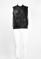 JIL SANDER SS 2000 PERFORATED LEATHER VEST