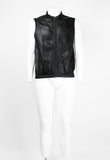 JIL SANDER SS 2000 PERFORATED LEATHER VEST