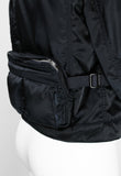 JUNYA WATANABE 2001 NYLON JACKET WITH ATTACHED BAG