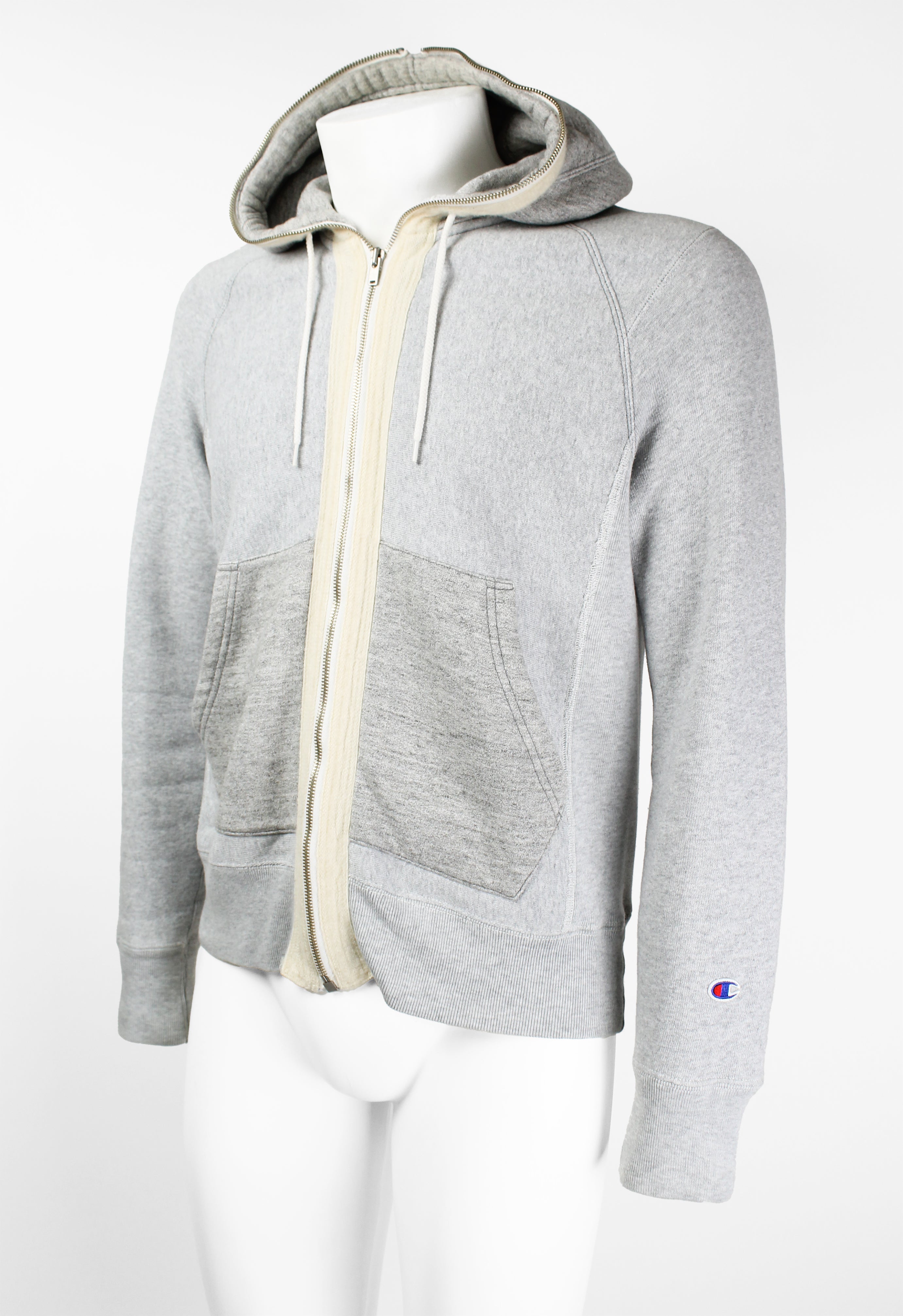 JUNYA WATANABE MAN 2011 RECONSTRUCTED FULL ZIP HOODIE