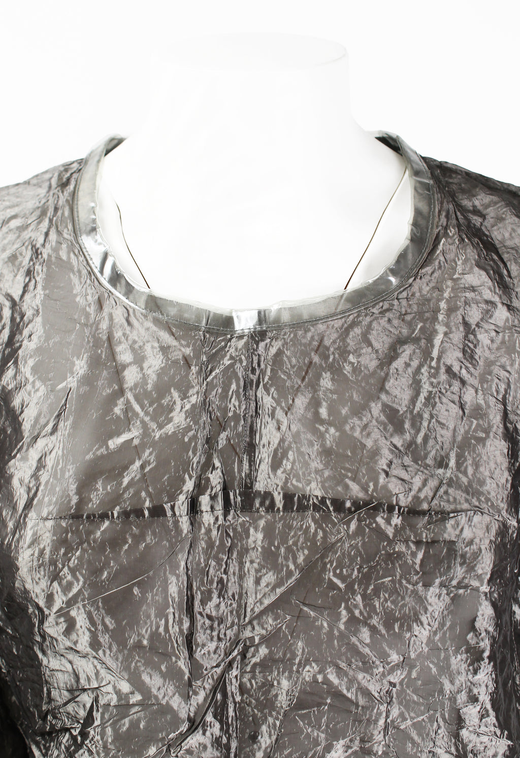 JUNYA WATANABE FW 1995 WRINKLED SHEER METAL DRESS