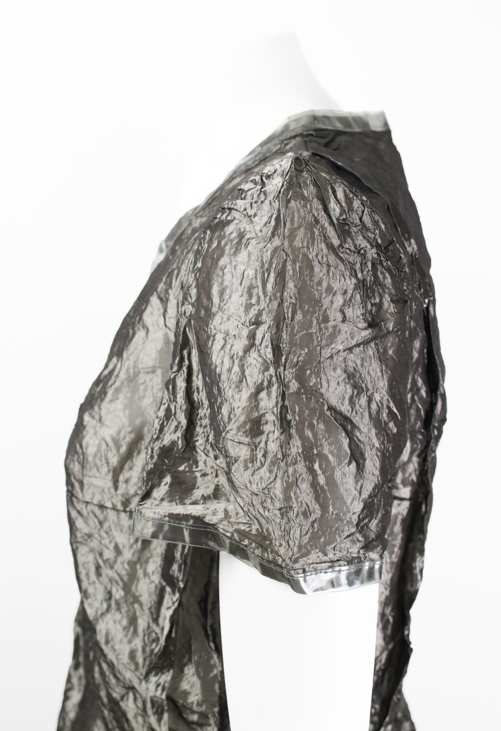 JUNYA WATANABE FW 1995 WRINKLED SHEER METAL DRESS