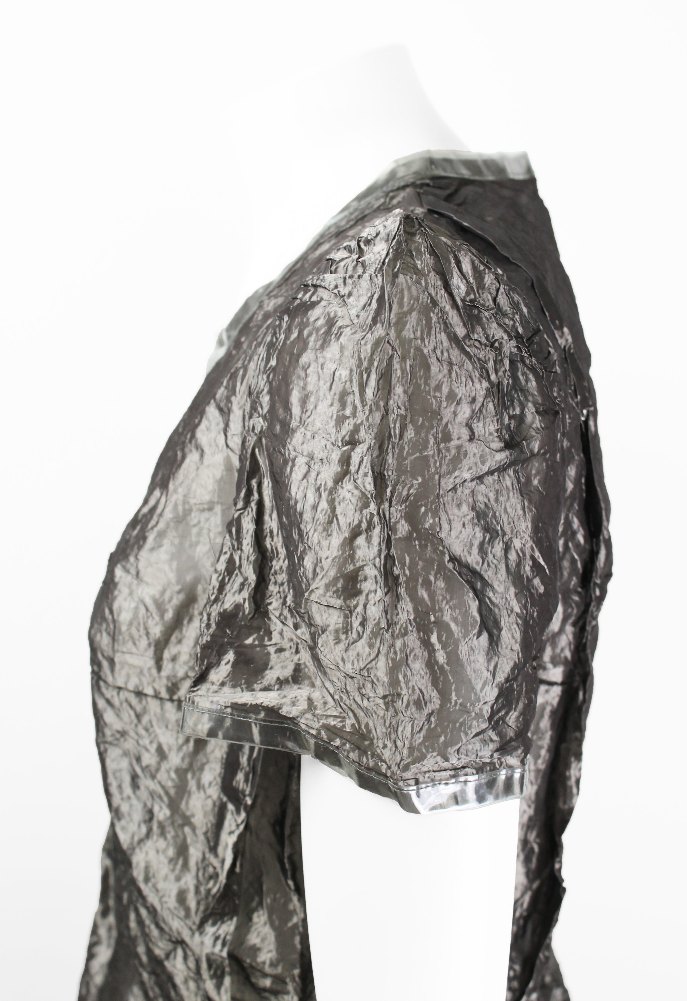 JUNYA WATANABE FW 1995 WRINKLED SHEER METAL DRESS
