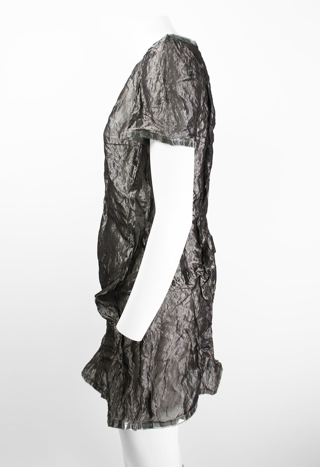 JUNYA WATANABE FW 1995 WRINKLED SHEER METAL DRESS