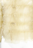 JUNYA WATANABE FW 2000 TECHNO COUTURE ORGANZA RUFFLE JACKET