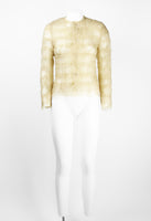 JUNYA WATANABE FW 2000 TECHNO COUTURE ORGANZA RUFFLE JACKET