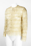 JUNYA WATANABE FW 2000 TECHNO COUTURE ORGANZA RUFFLE JACKET
