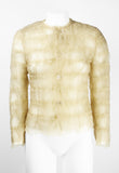 JUNYA WATANABE FW 2000 TECHNO COUTURE ORGANZA RUFFLE JACKET