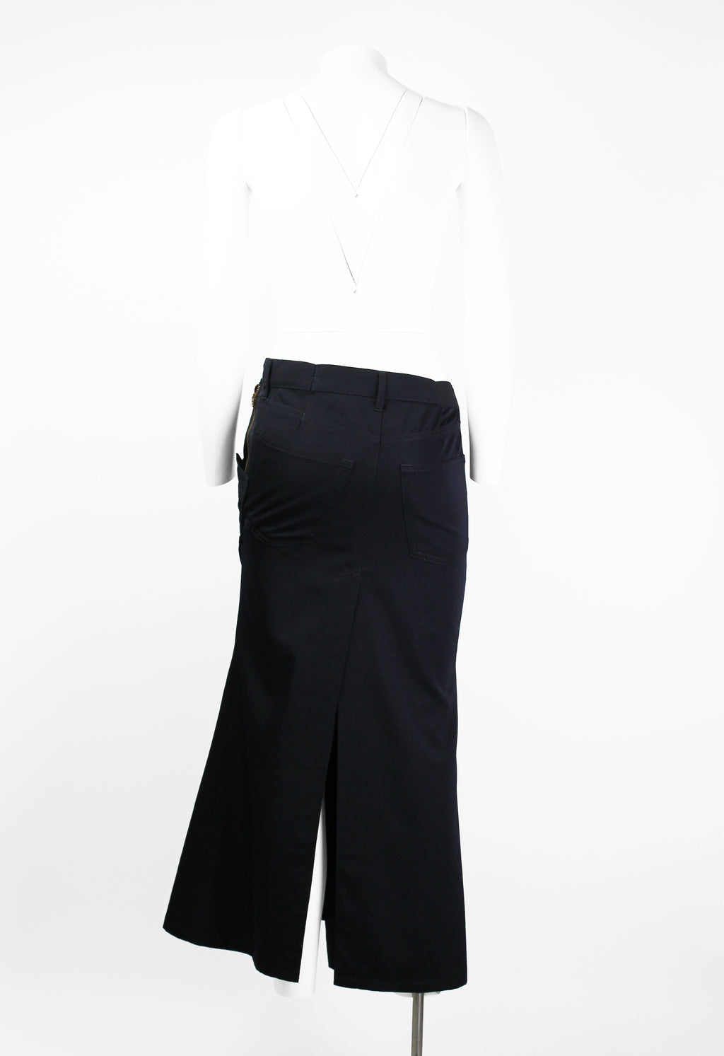 JUNYA WATANABE FW 2004 ASYMMETRIC ZIP SKIRT