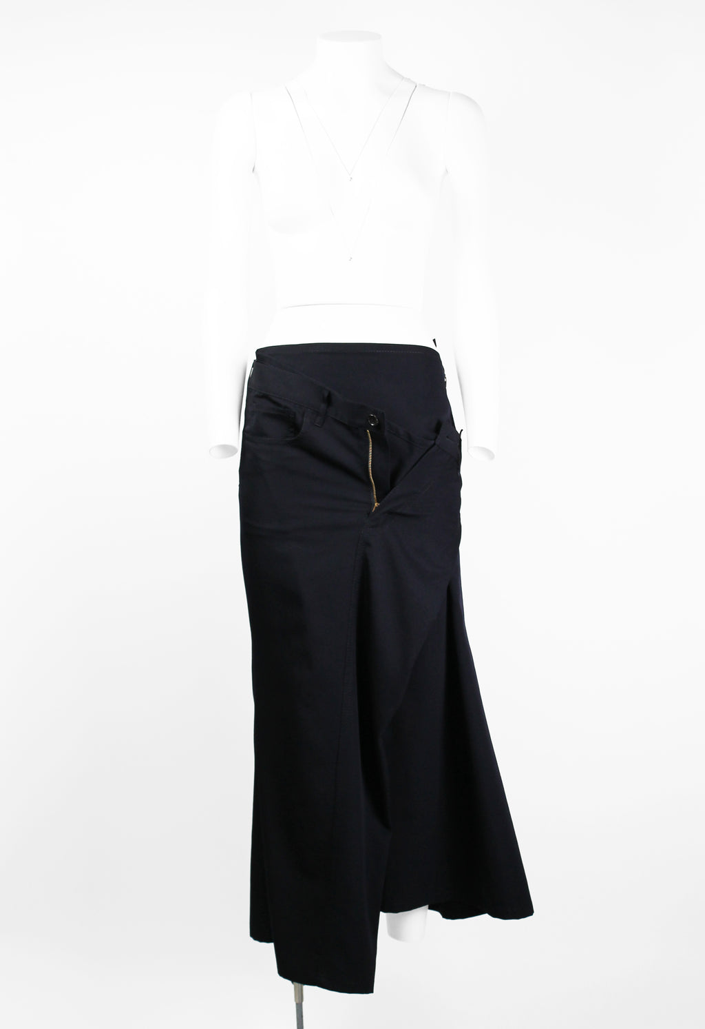 JUNYA WATANABE FW 2004 ASYMMETRIC ZIP SKIRT