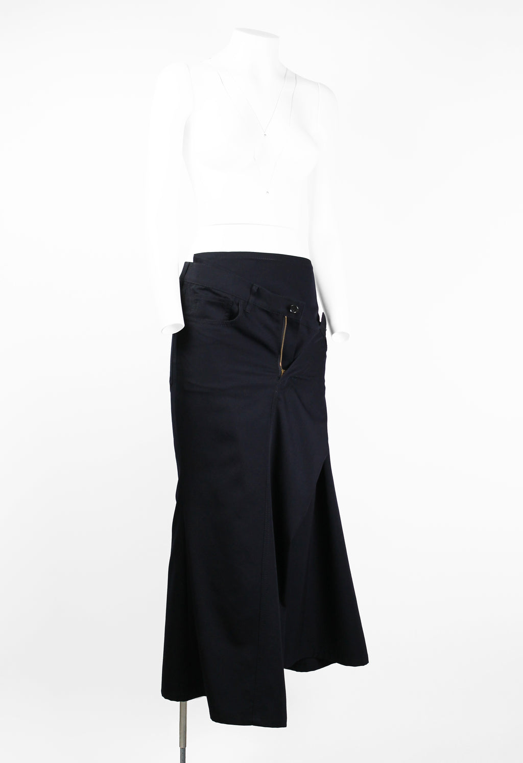 JUNYA WATANABE FW 2004 ASYMMETRIC ZIP SKIRT