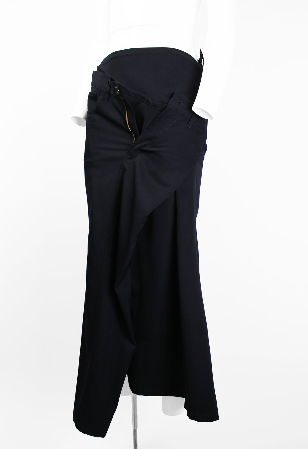 JUNYA WATANABE FW 2004 ASYMMETRIC ZIP SKIRT