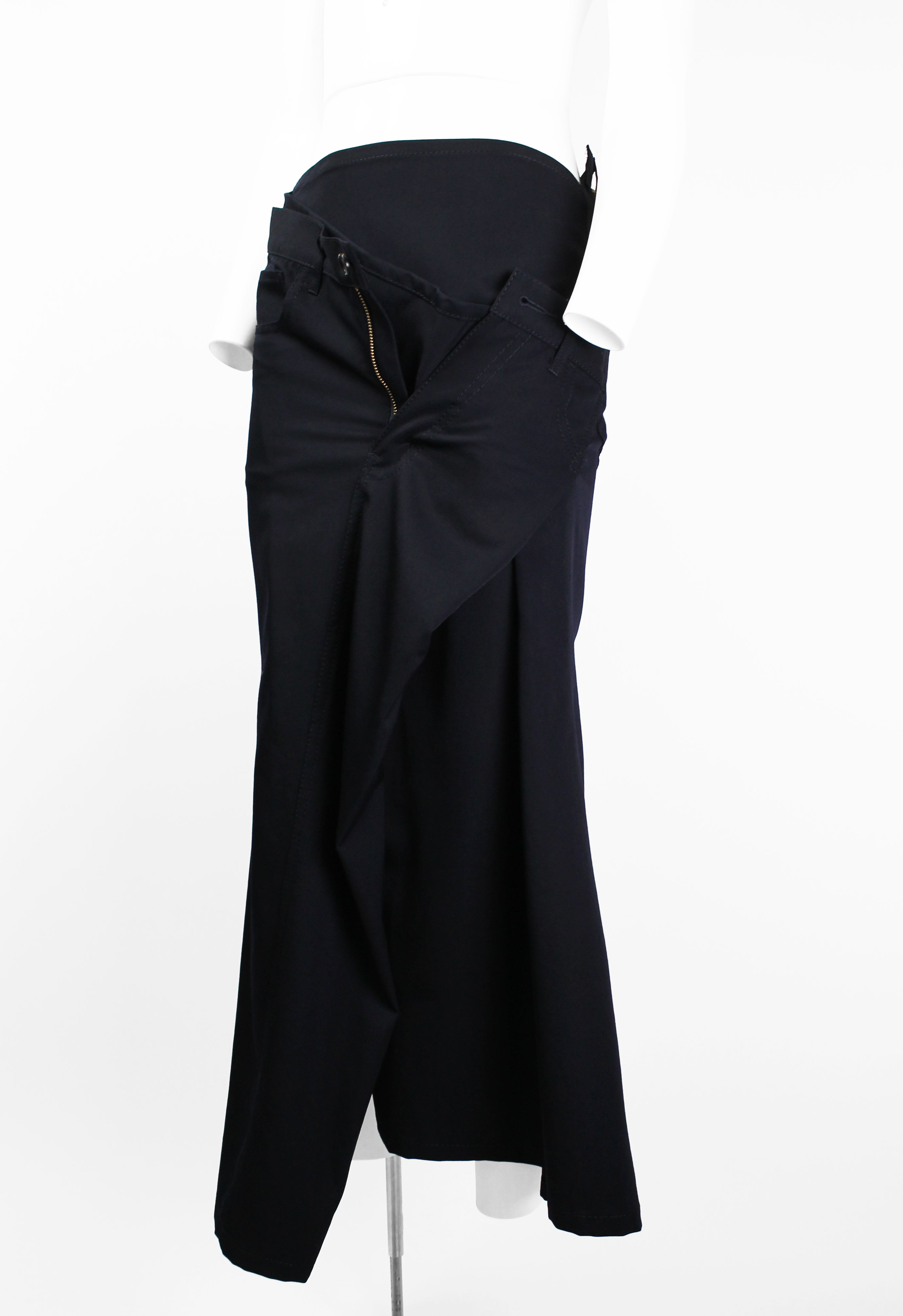 JUNYA WATANABE FW 2004 ASYMMETRIC ZIP SKIRT