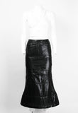 JUNYA WATANABE FW 2004 SHINY PADDED MERMAID SKIRT