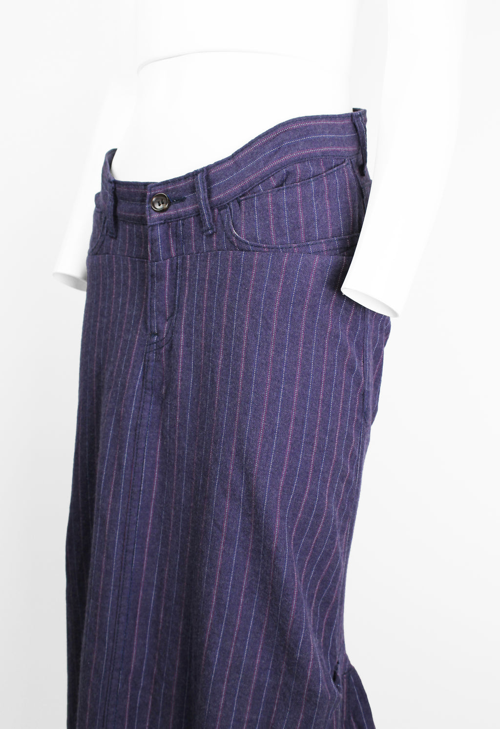 JUNYA WATANABE FW 2004 PINSTRIPE MERMAID SKIRT