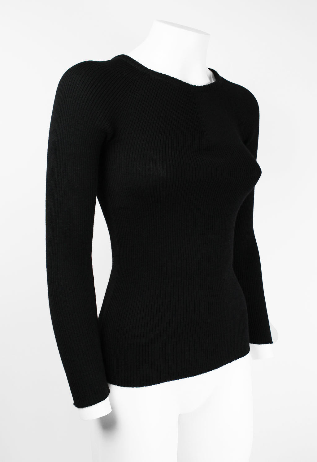 JUNYA WATANABE FW 2005 RIBBED KNIT TOP